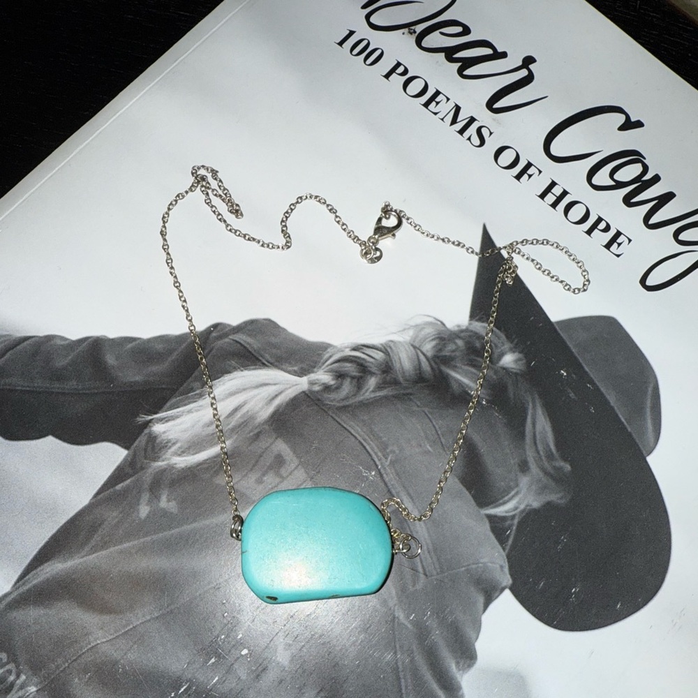 Turquoise Pendant Necklace